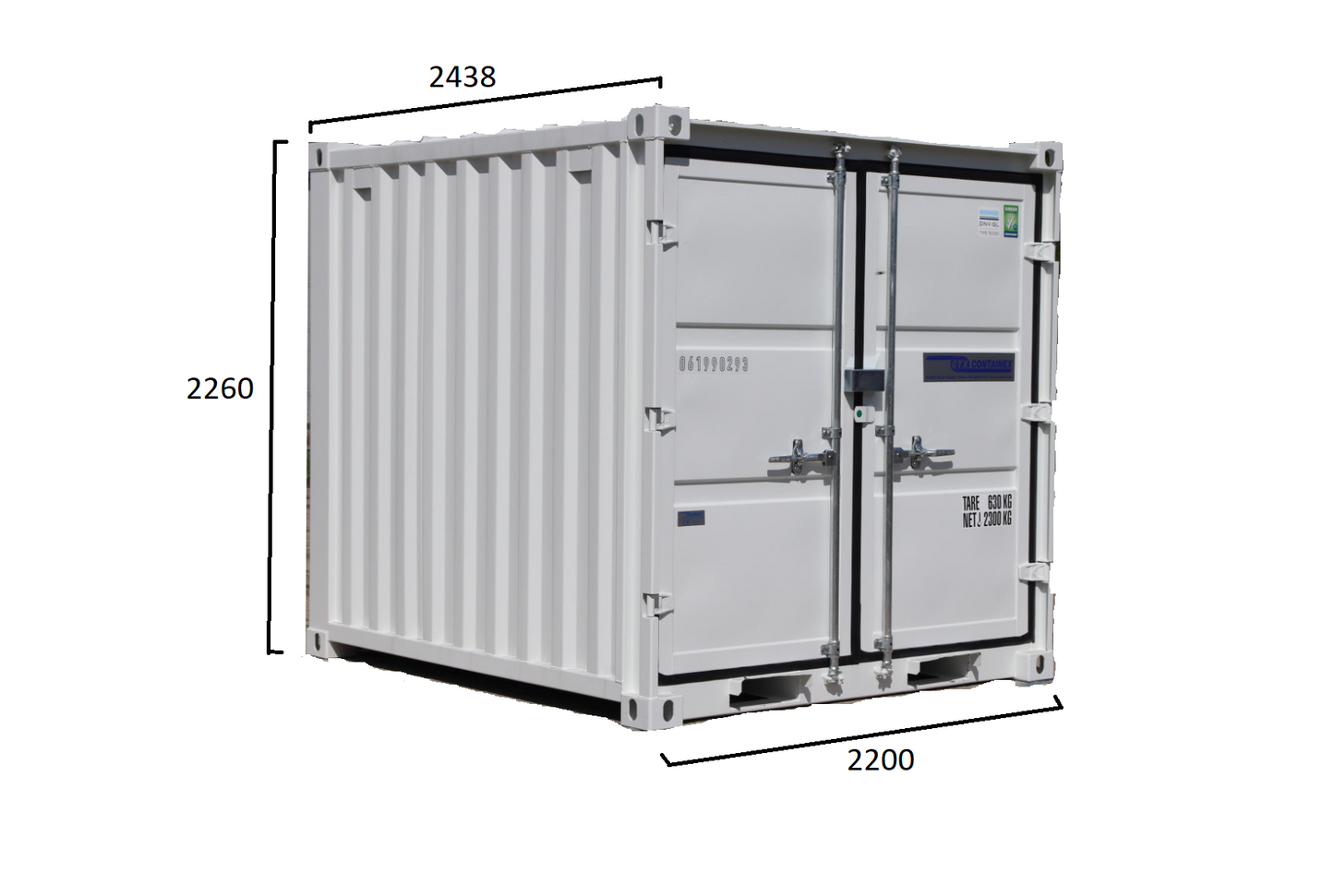 Lagercontainer 8' Fuß l Sofort Verfügbar