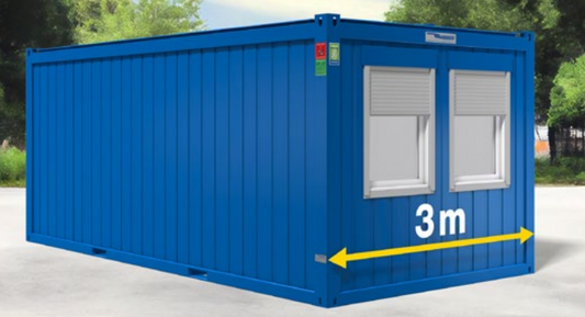 20' Fuß Bürocontainer XL