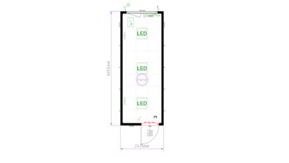 20' Premium Bürocontainer/Wohncontainer | Variante 2